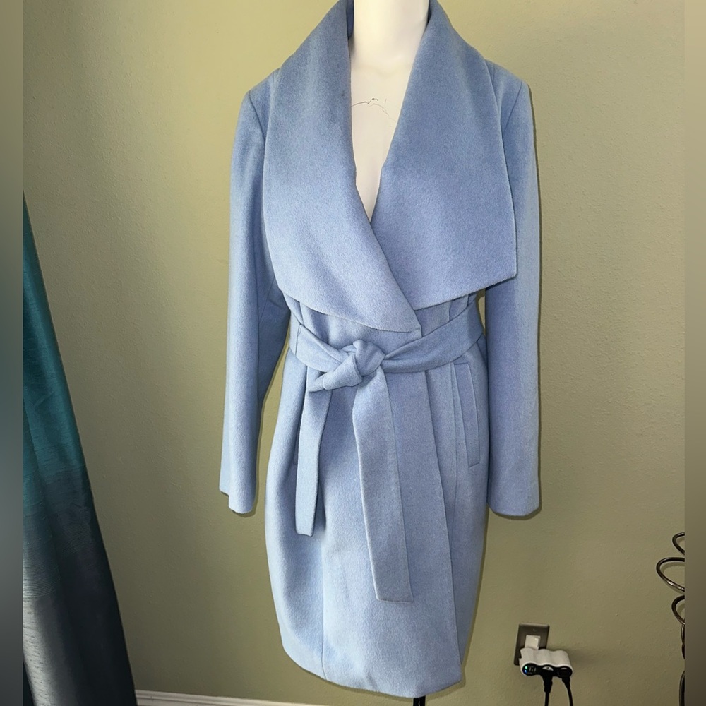 Cole Haan Light Blue Coat